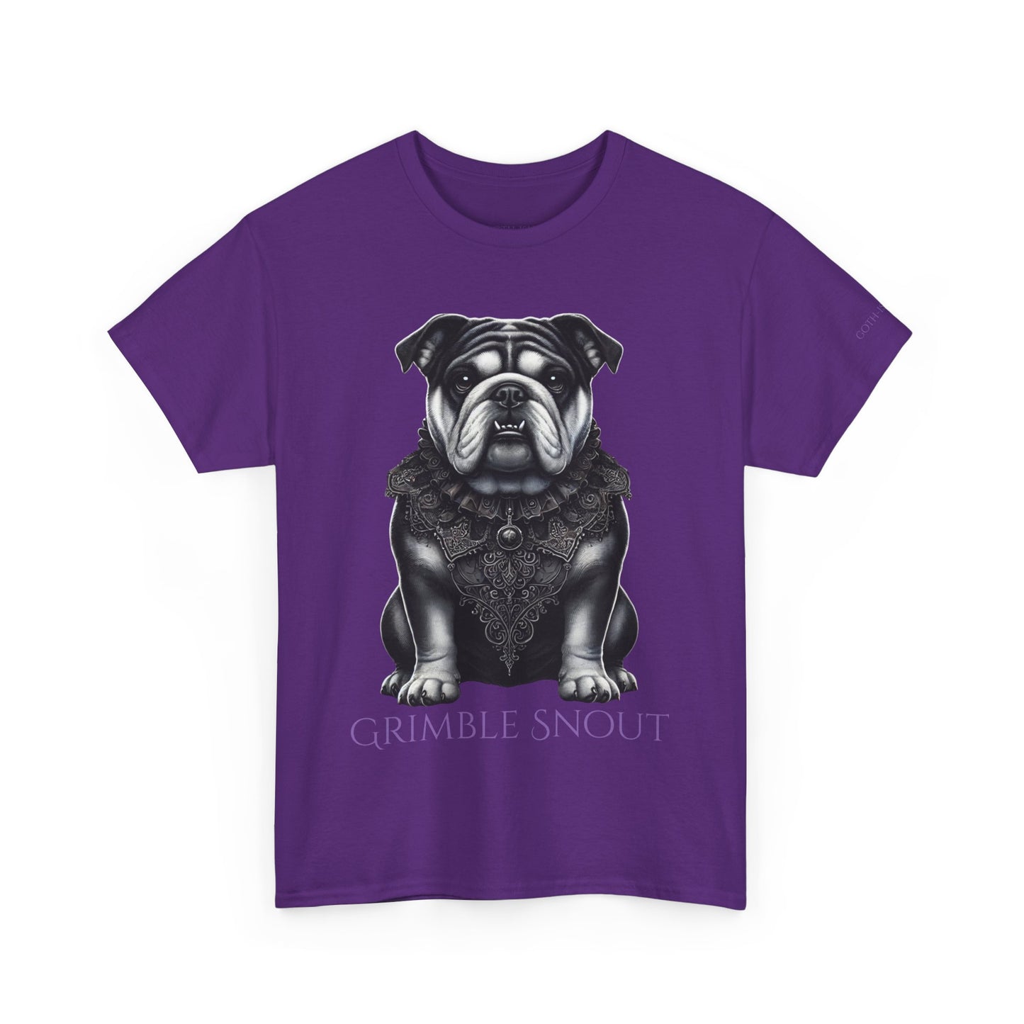 Grimble Snout Unisex Heavy Cotton Tee - Embrace the Barkness Dog Shirt