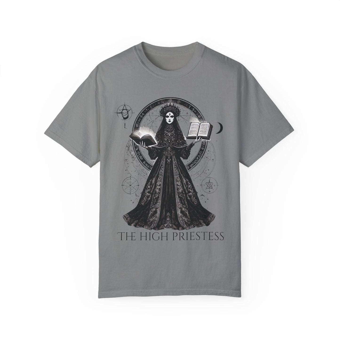 The High Priestess T-Shirt for Spiritual Seekers