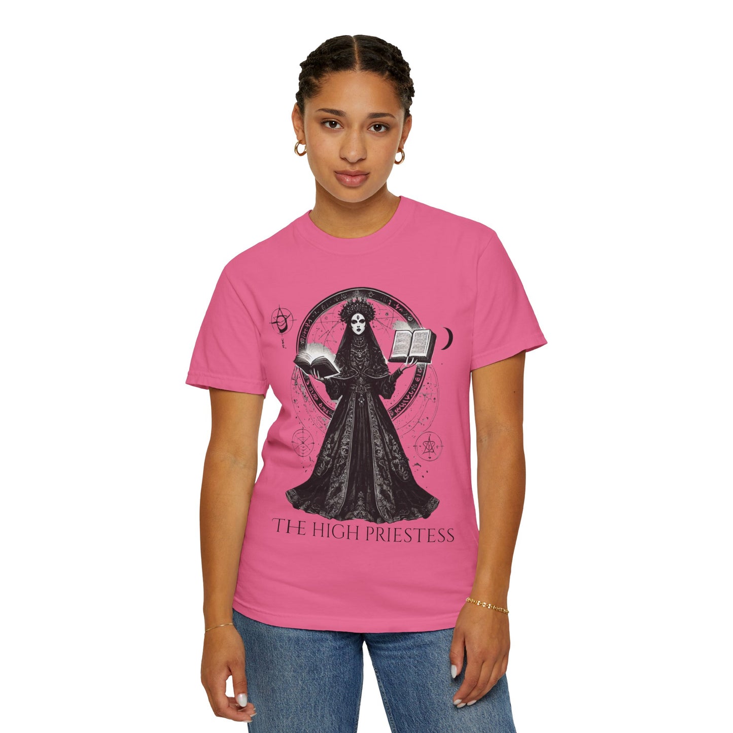 The High Priestess T-Shirt for Spiritual Seekers