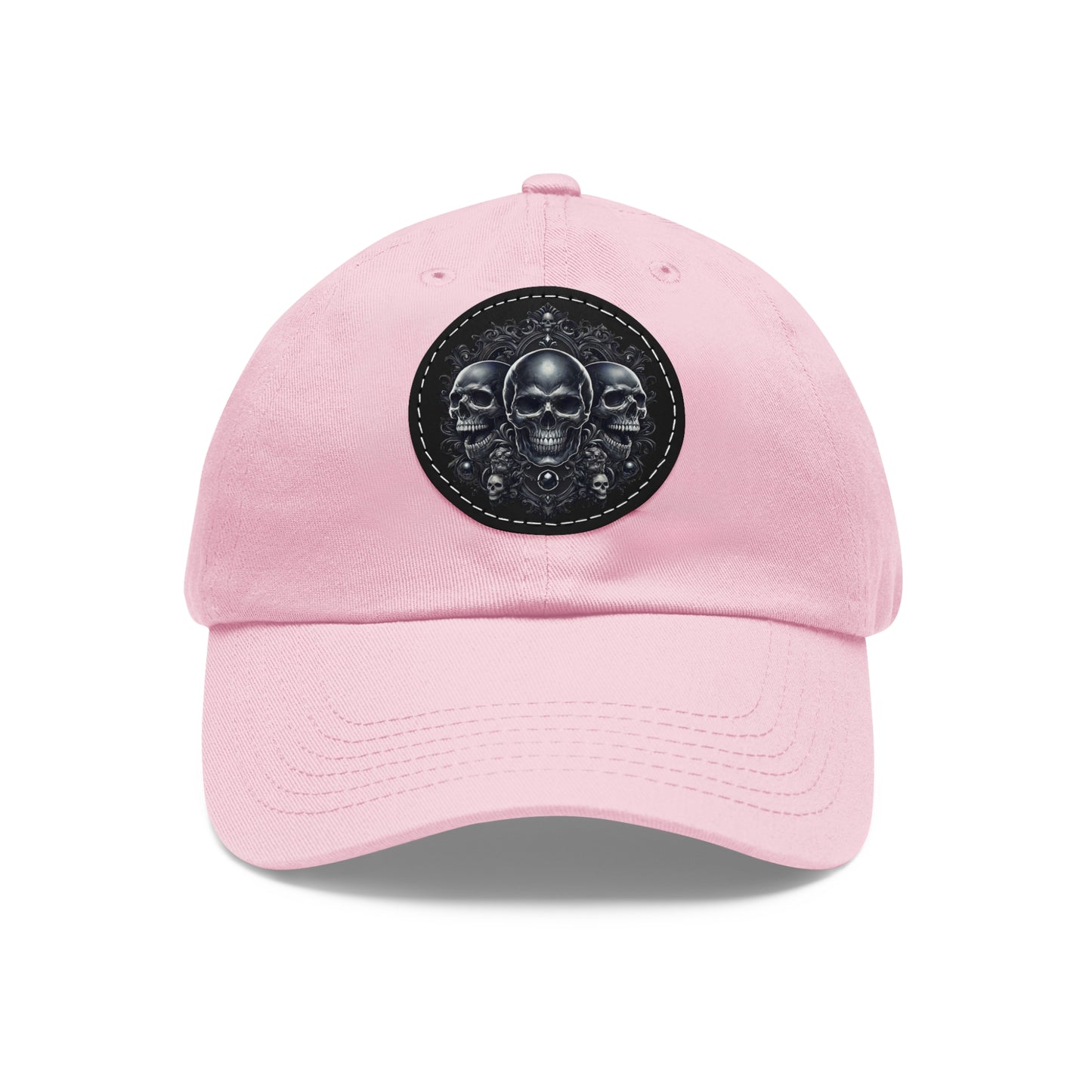 Skull Patch Dad Hat - Stylish Everyday Cap for Men