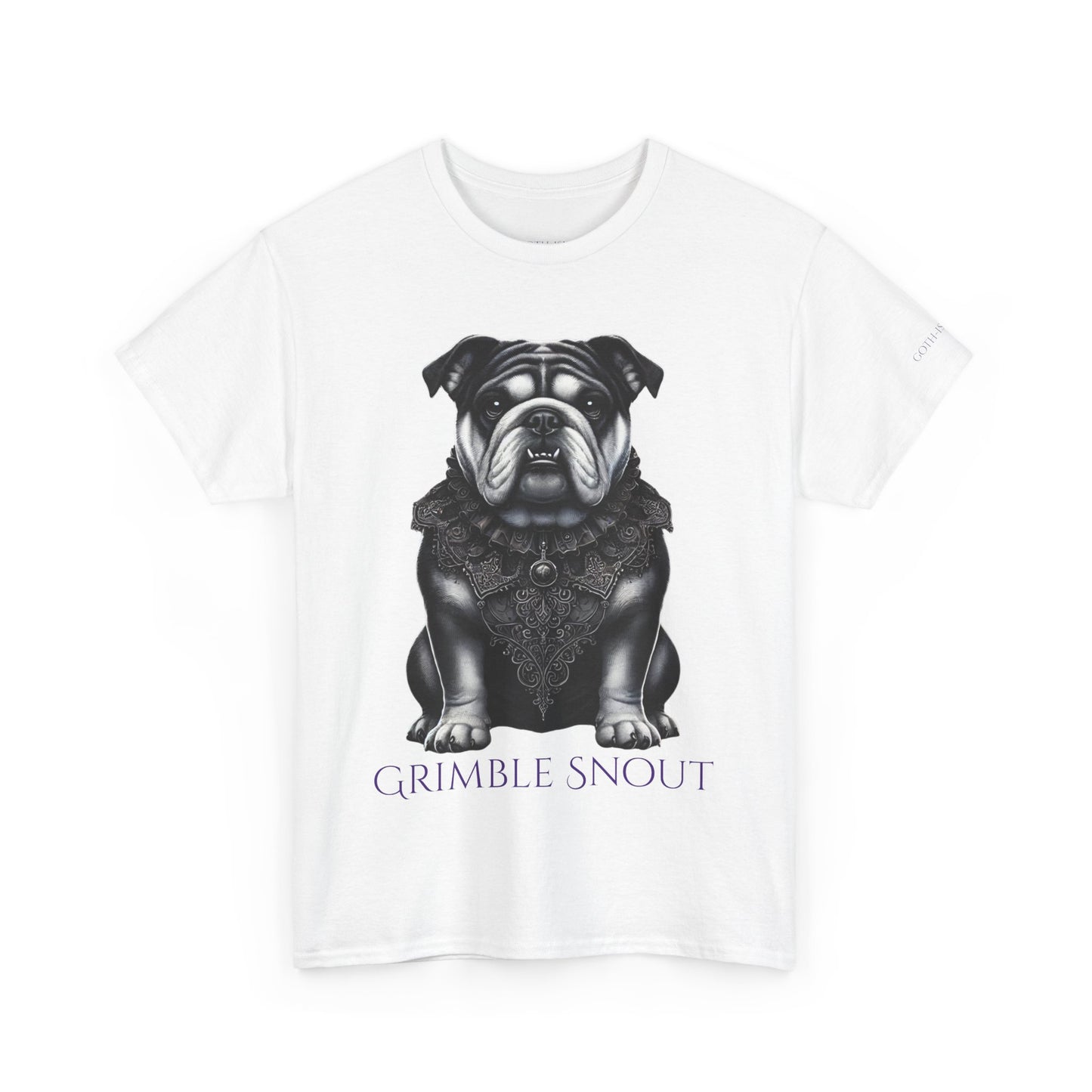 Grimble Snout Unisex Heavy Cotton Tee - Embrace the Barkness Dog Shirt