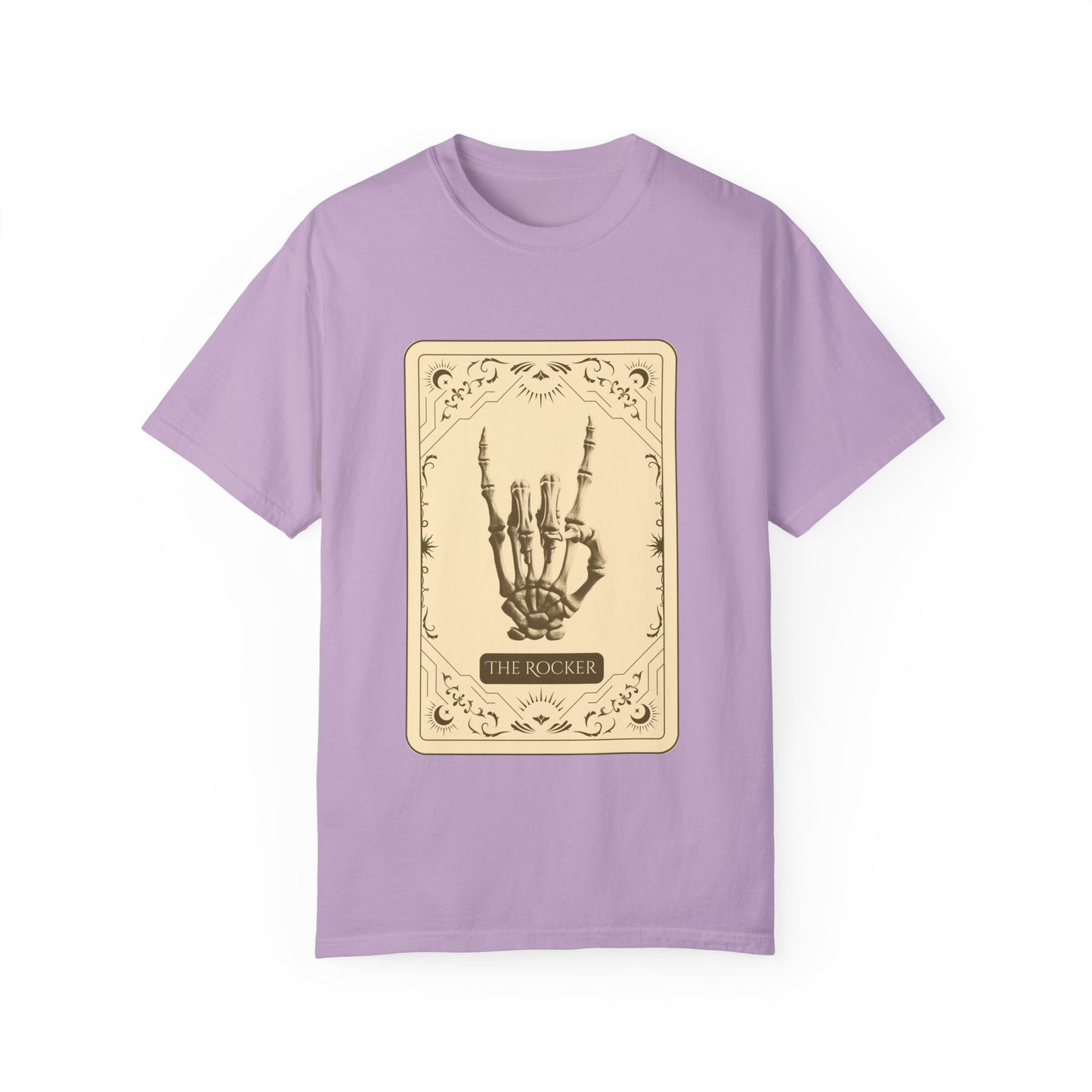 The Rocker Unisex Garment-Dyed T-Shirt - Unleash the Fire Within. Live Loud, Die Free.