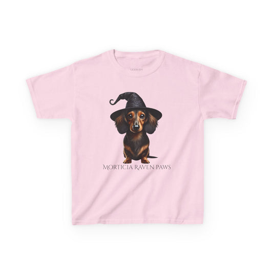Morticia Raven Paws Tee - Every Bark is a Spell