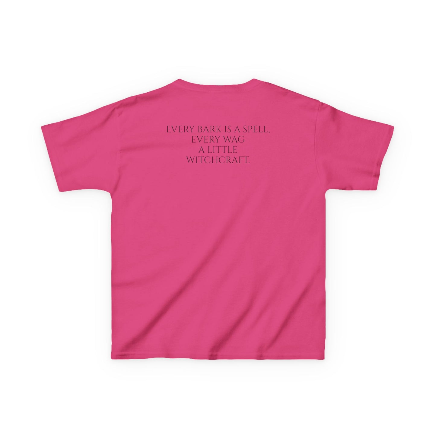 Morticia Raven Paws Tee - Every Bark is a Spell