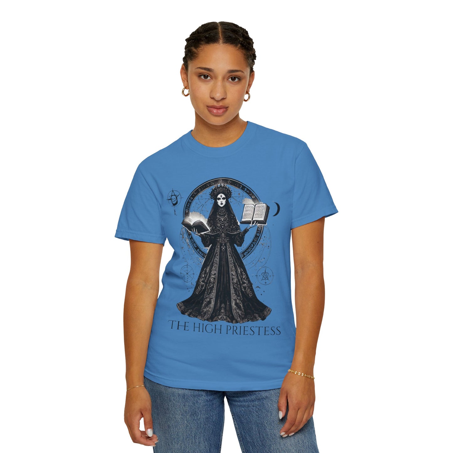 The High Priestess T-Shirt for Spiritual Seekers