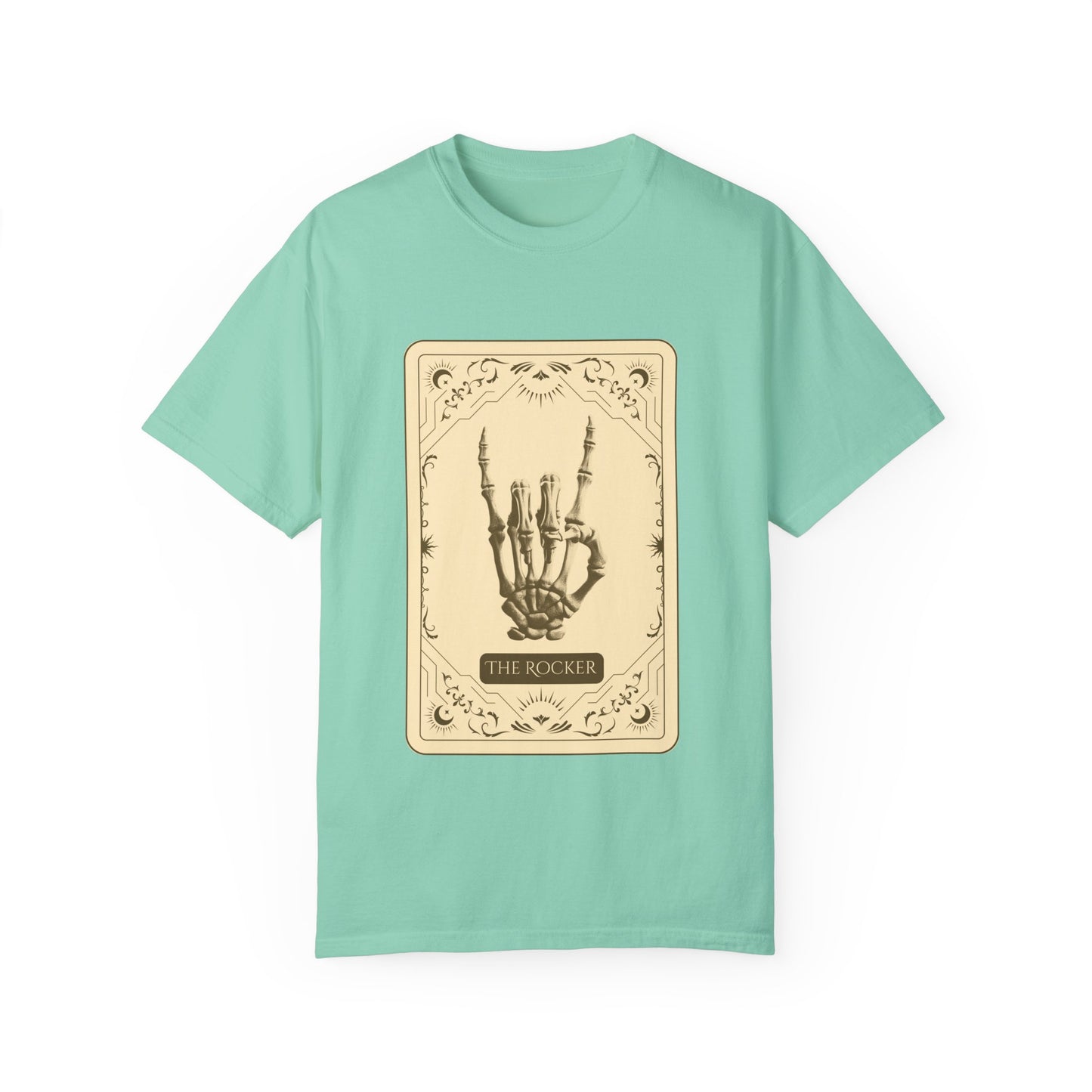The Rocker Unisex Garment-Dyed T-Shirt - Unleash the Fire Within. Live Loud, Die Free.