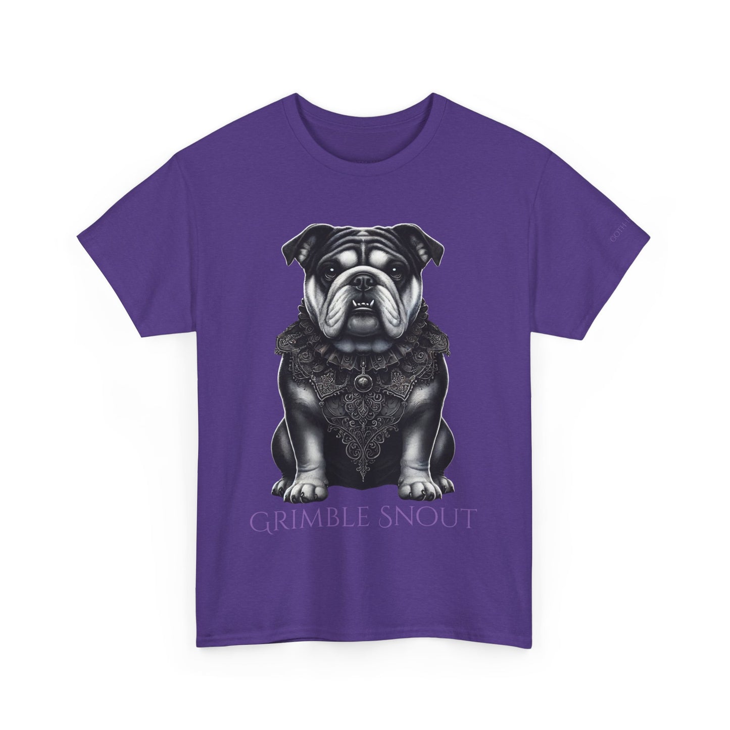 Grimble Snout Unisex Heavy Cotton Tee - Embrace the Barkness Dog Shirt