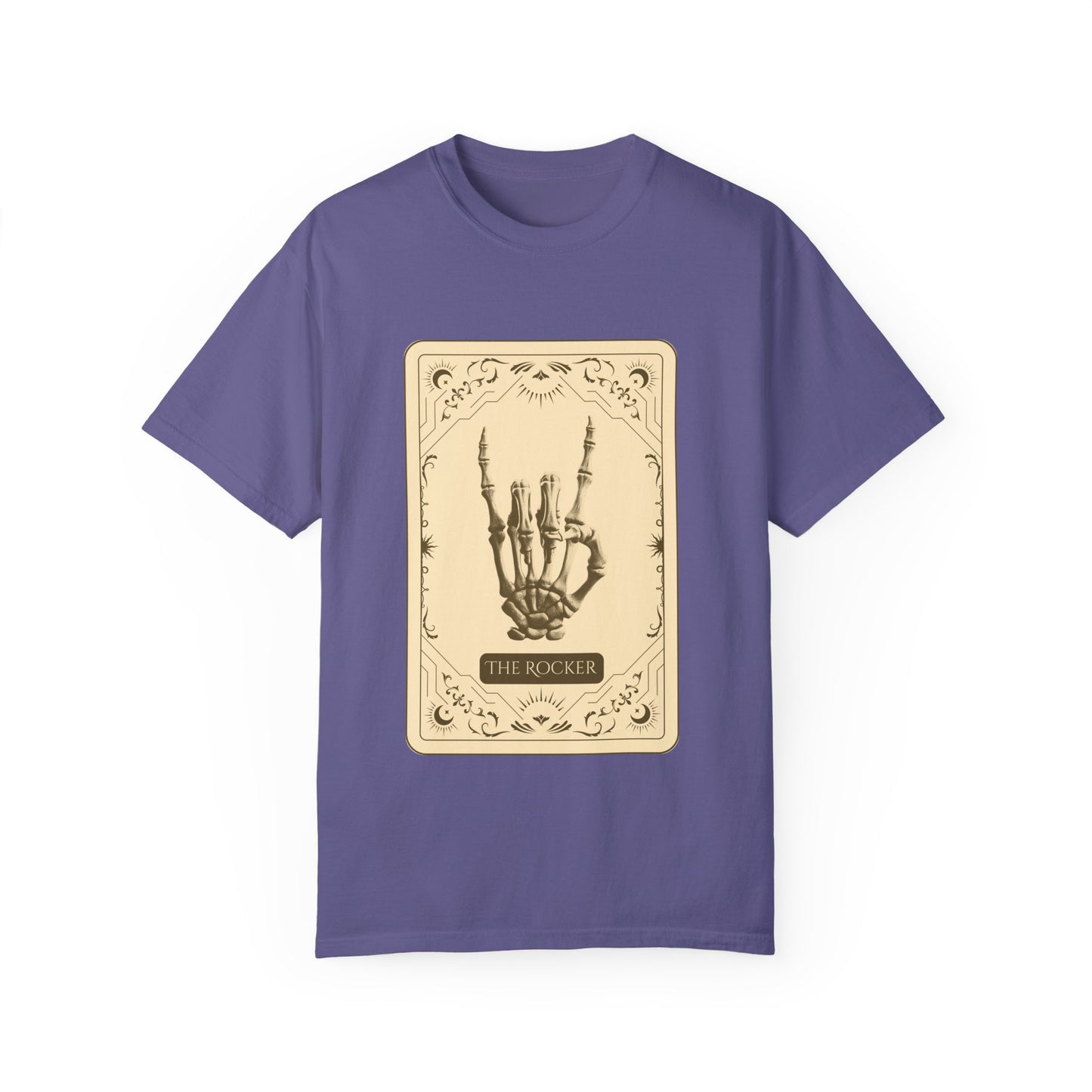 The Rocker Unisex Garment-Dyed T-Shirt - Unleash the Fire Within. Live Loud, Die Free.