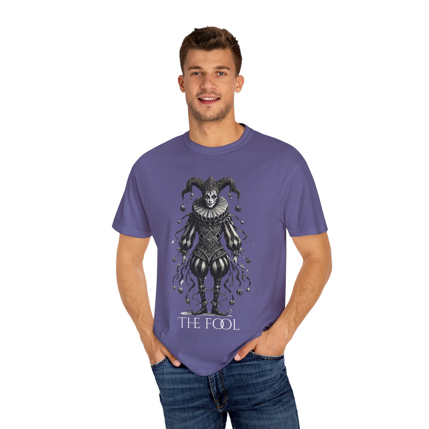 The Fool Unisex Garment-Dyed T-Shirt | Embrace New Beginnings