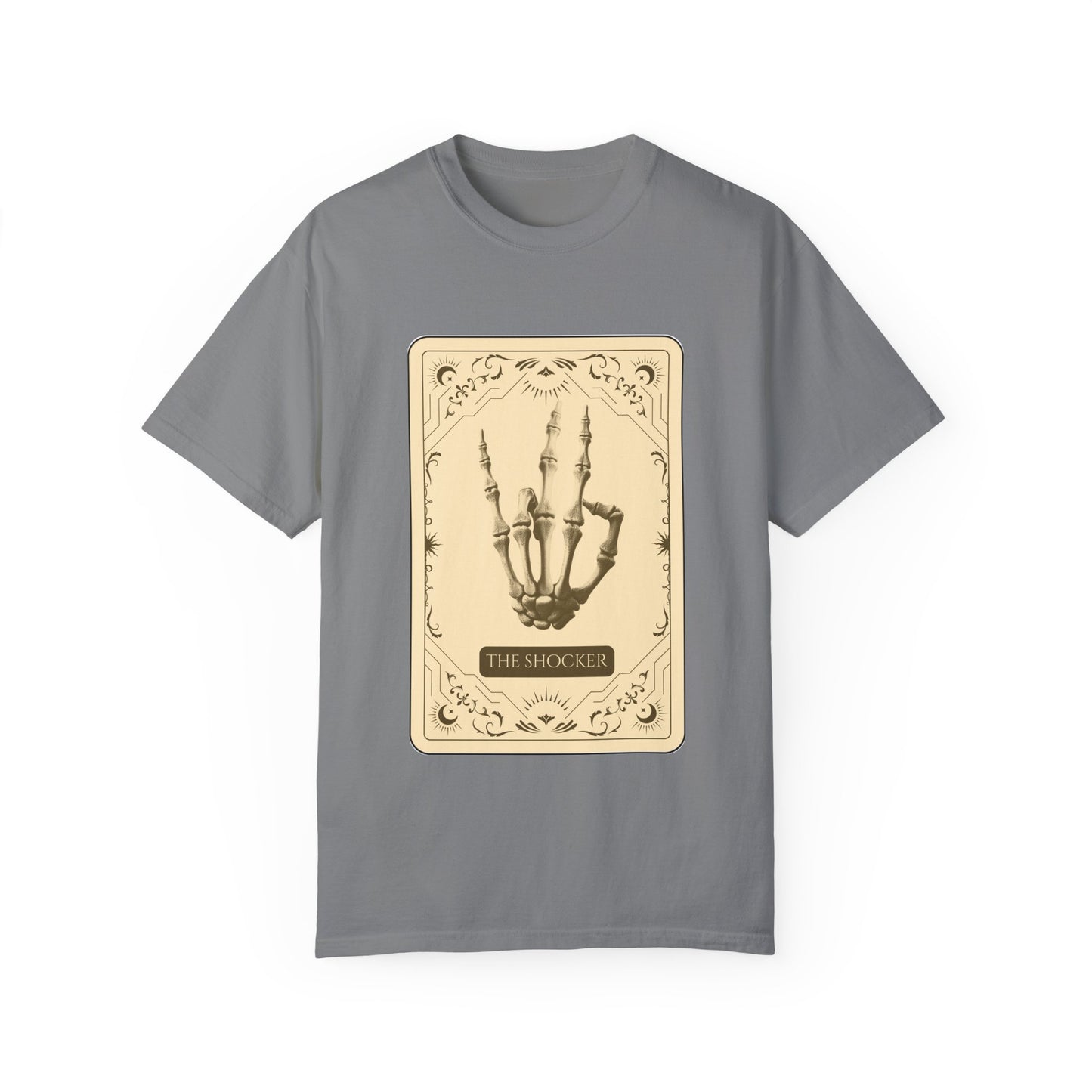 The Shocker Unisex Garment-Dyed T-Shirt - Bold Moves, Big Reactions, No Regrets.