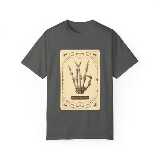 The Hip Hopper Unisex Garment-Dyed T-Shirt - Speak Truth, Rep Roots, Move Loud.