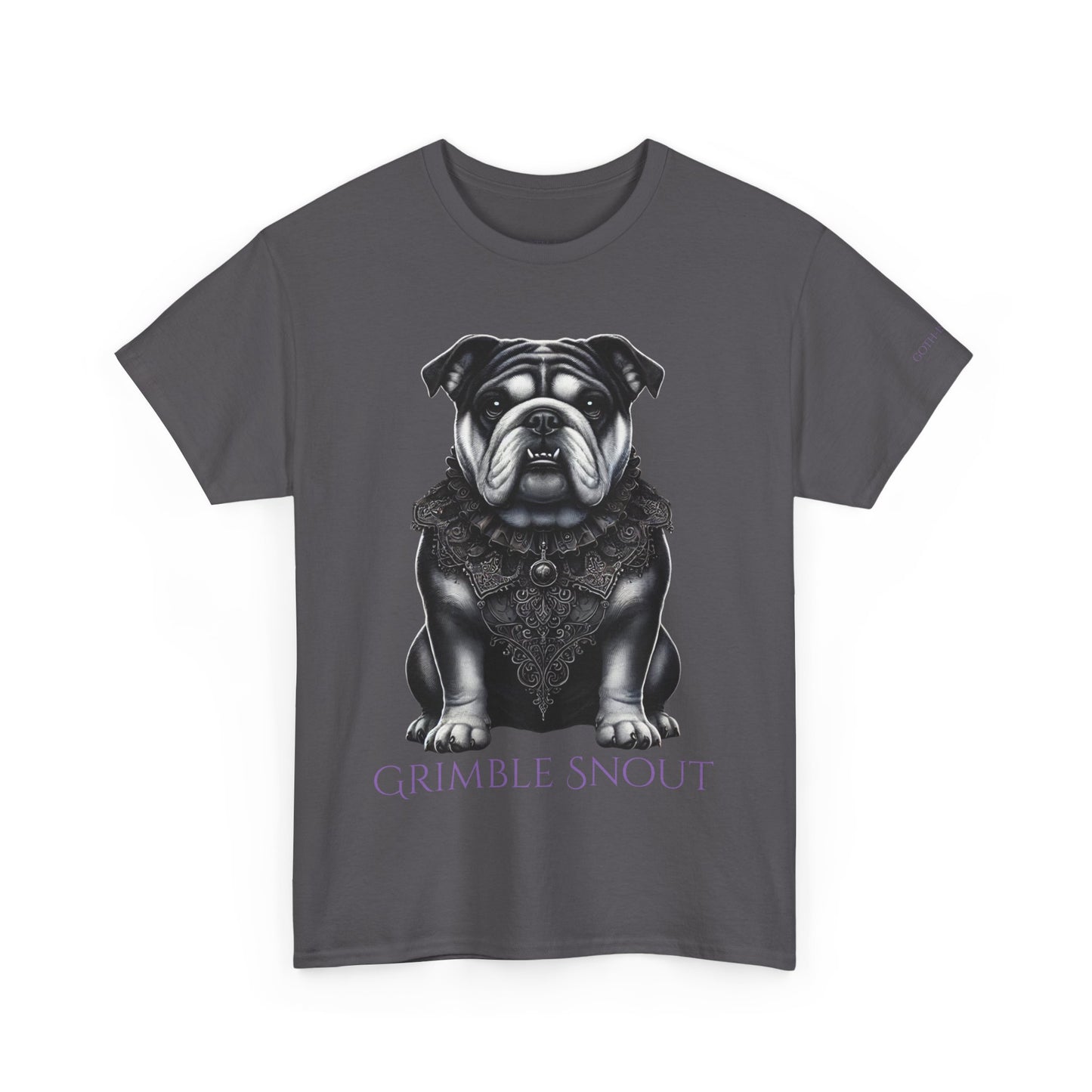 Grimble Snout Unisex Heavy Cotton Tee - Embrace the Barkness Dog Shirt