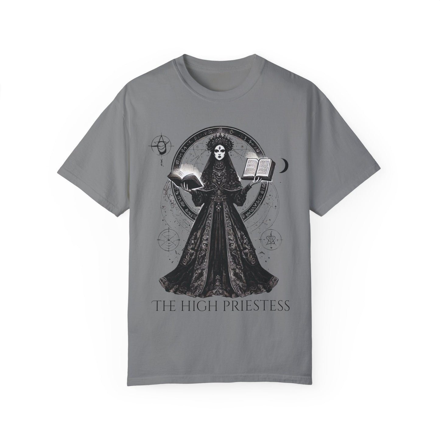 The High Priestess T-Shirt for Spiritual Seekers