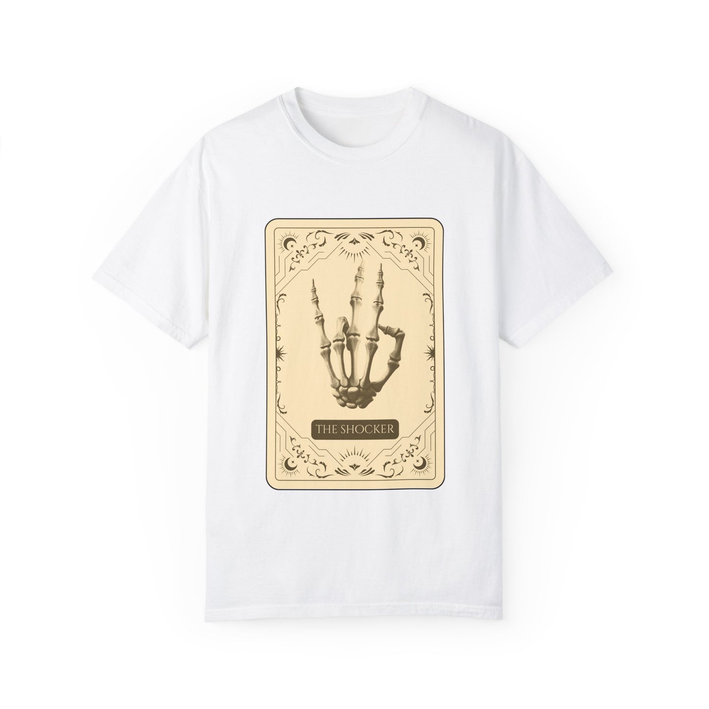 The Shocker Unisex Garment-Dyed T-Shirt - Bold Moves, Big Reactions, No Regrets.