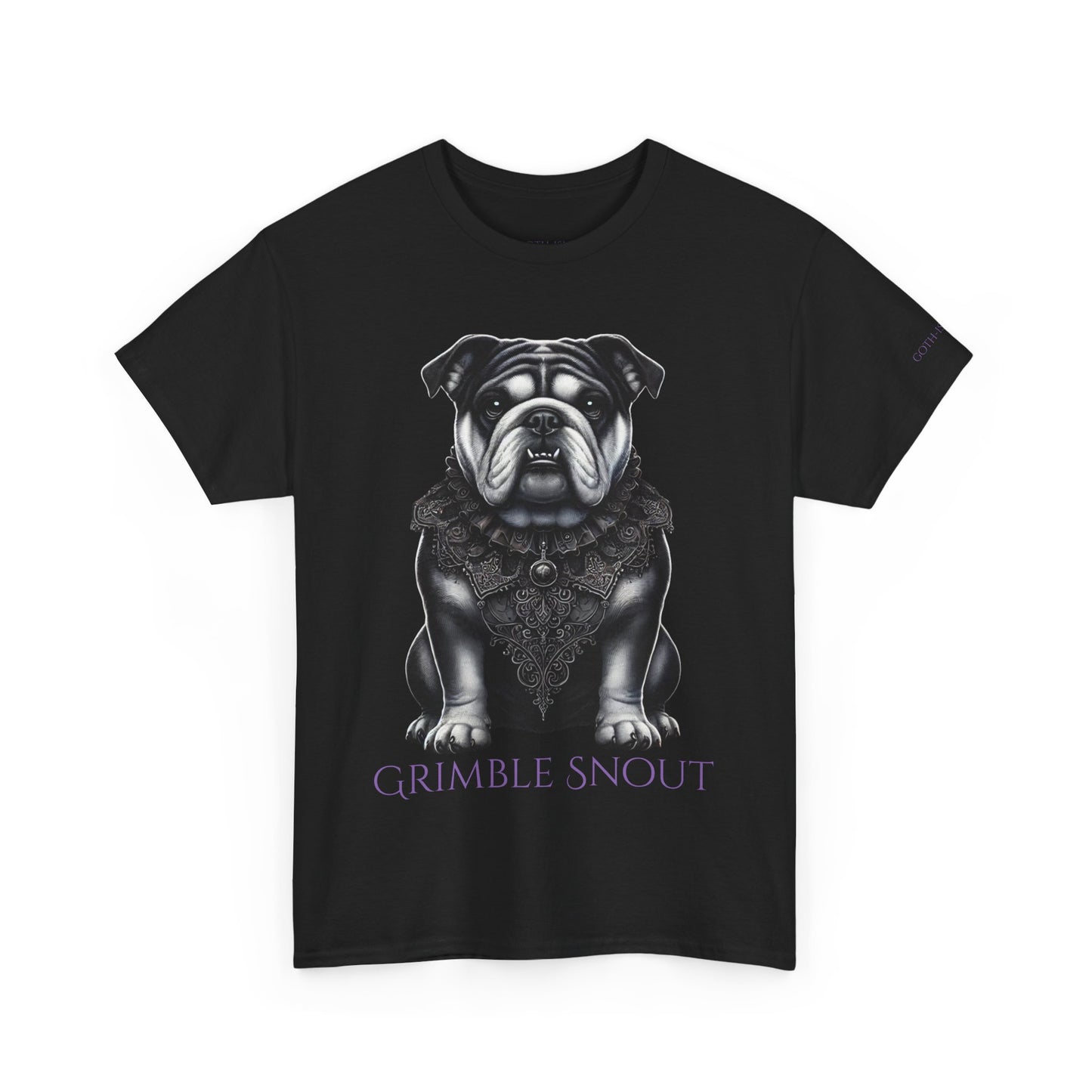 Grimble Snout Unisex Heavy Cotton Tee - Embrace the Barkness Dog Shirt
