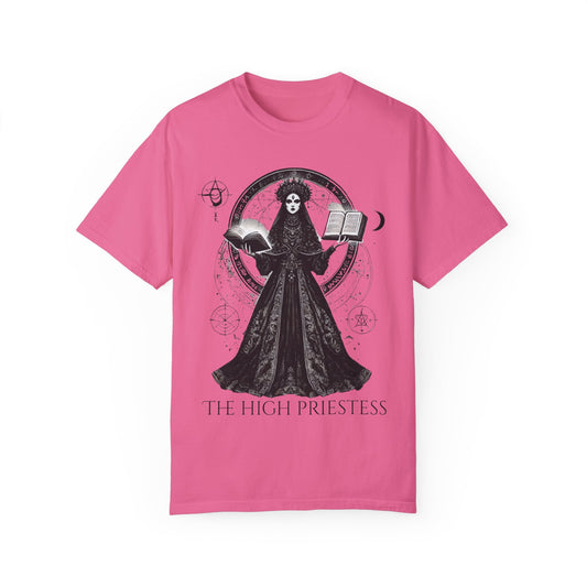 The High Priestess T-Shirt for Spiritual Seekers