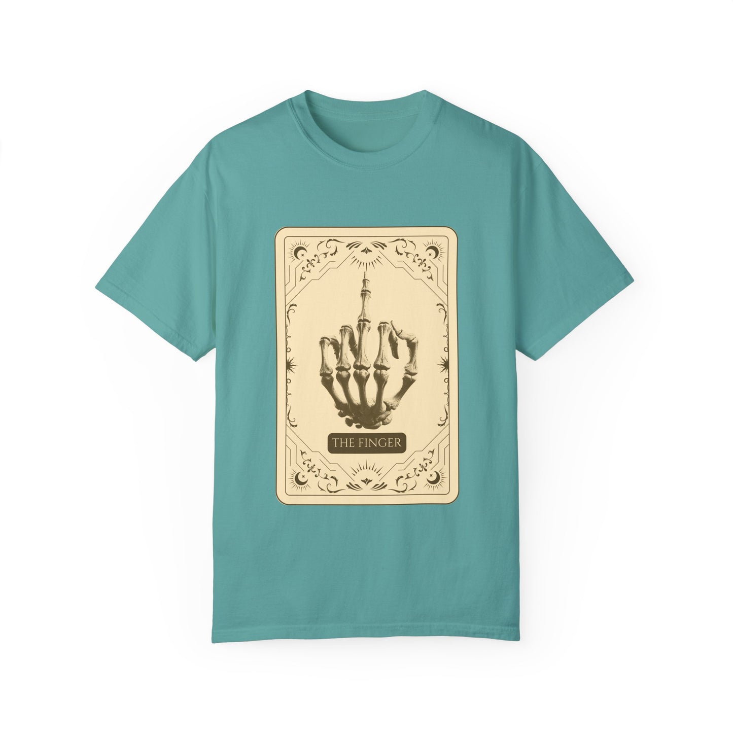 The Finger Unisex Garment-Dyed T-Shirt - Stand Tall, Speak Loud, Take No Sh*t.
