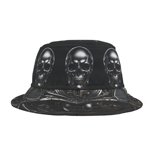 Skull  Bucket Hat - Edgy Fashion Accessory