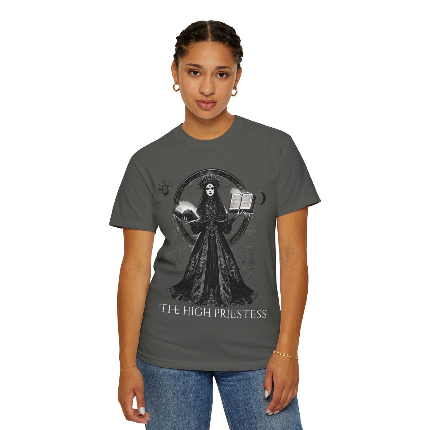 The High Priestess T-Shirt for Spiritual Seekers