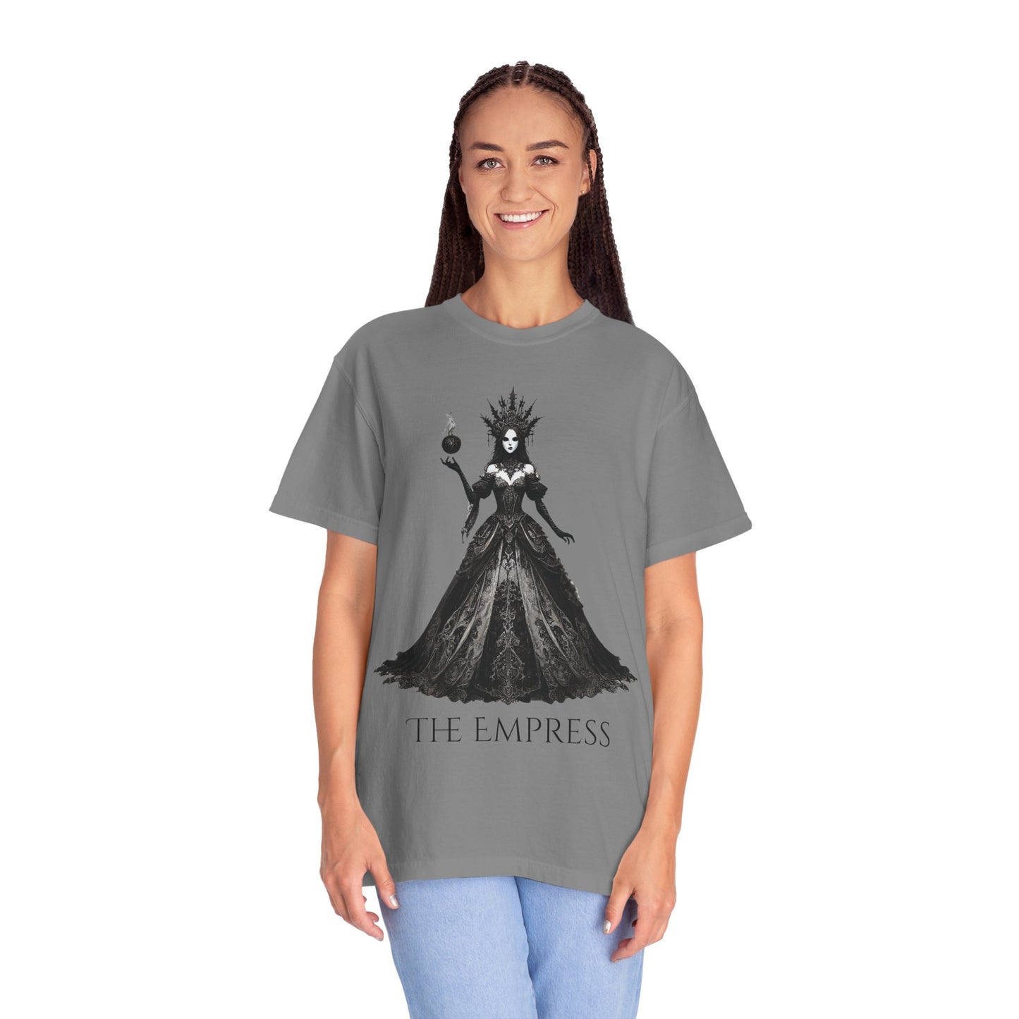 The Empress T-Shirt - Unisex Garment-Dyed Tee for Growth and Abundance