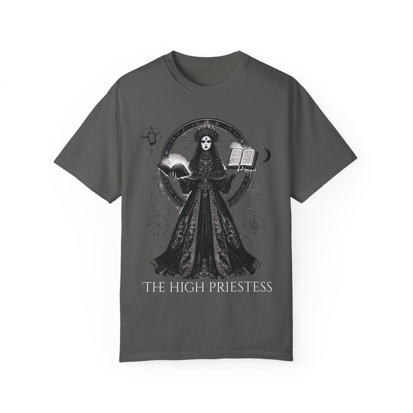 The High Priestess T-Shirt for Spiritual Seekers