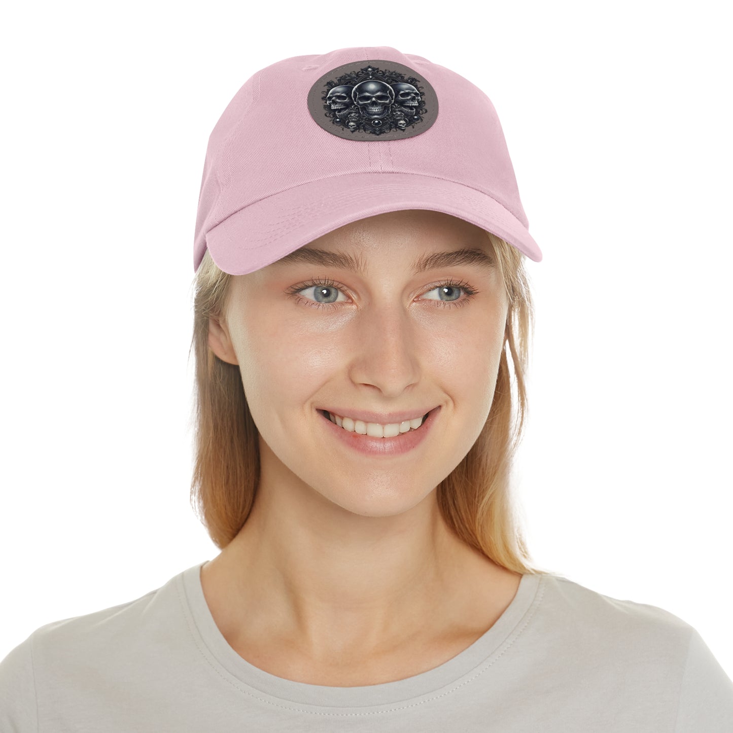 Skull Patch Dad Hat - Stylish Everyday Cap for Men