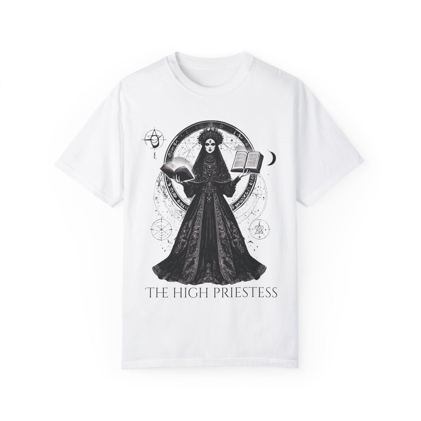 The High Priestess T-Shirt for Spiritual Seekers