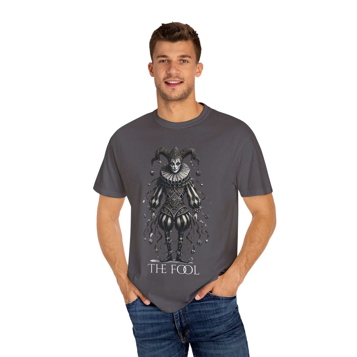 The Fool Unisex Garment-Dyed T-Shirt | Embrace New Beginnings
