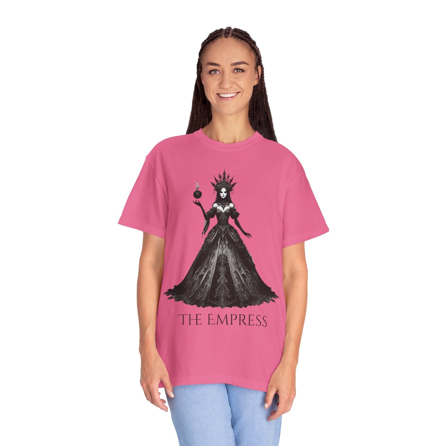 The Empress T-Shirt - Unisex Garment-Dyed Tee for Growth and Abundance