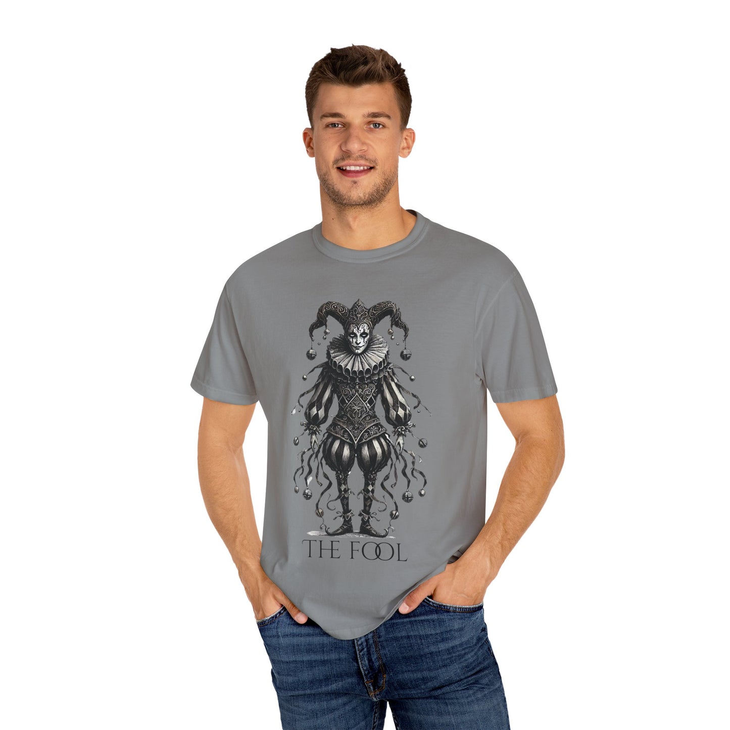 The Fool Unisex Garment-Dyed T-Shirt | Embrace New Beginnings