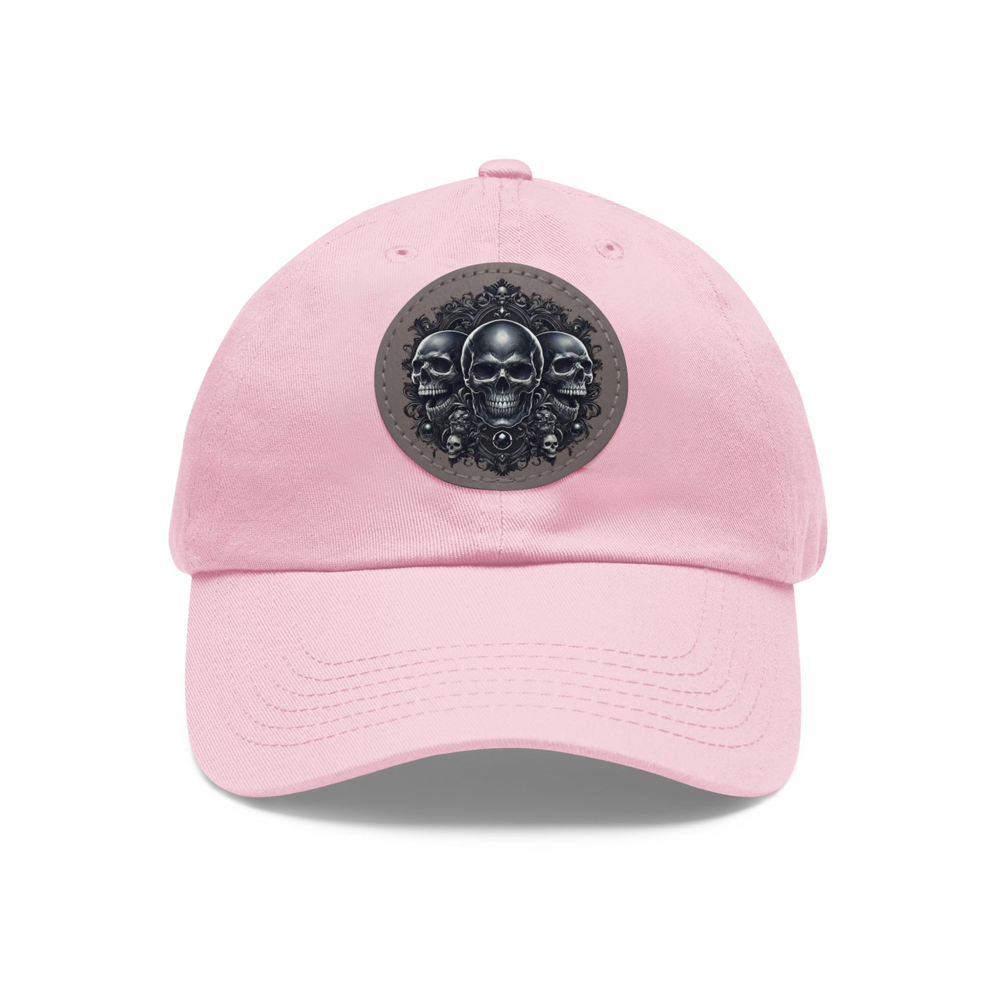 Skull Patch Dad Hat - Stylish Everyday Cap for Men