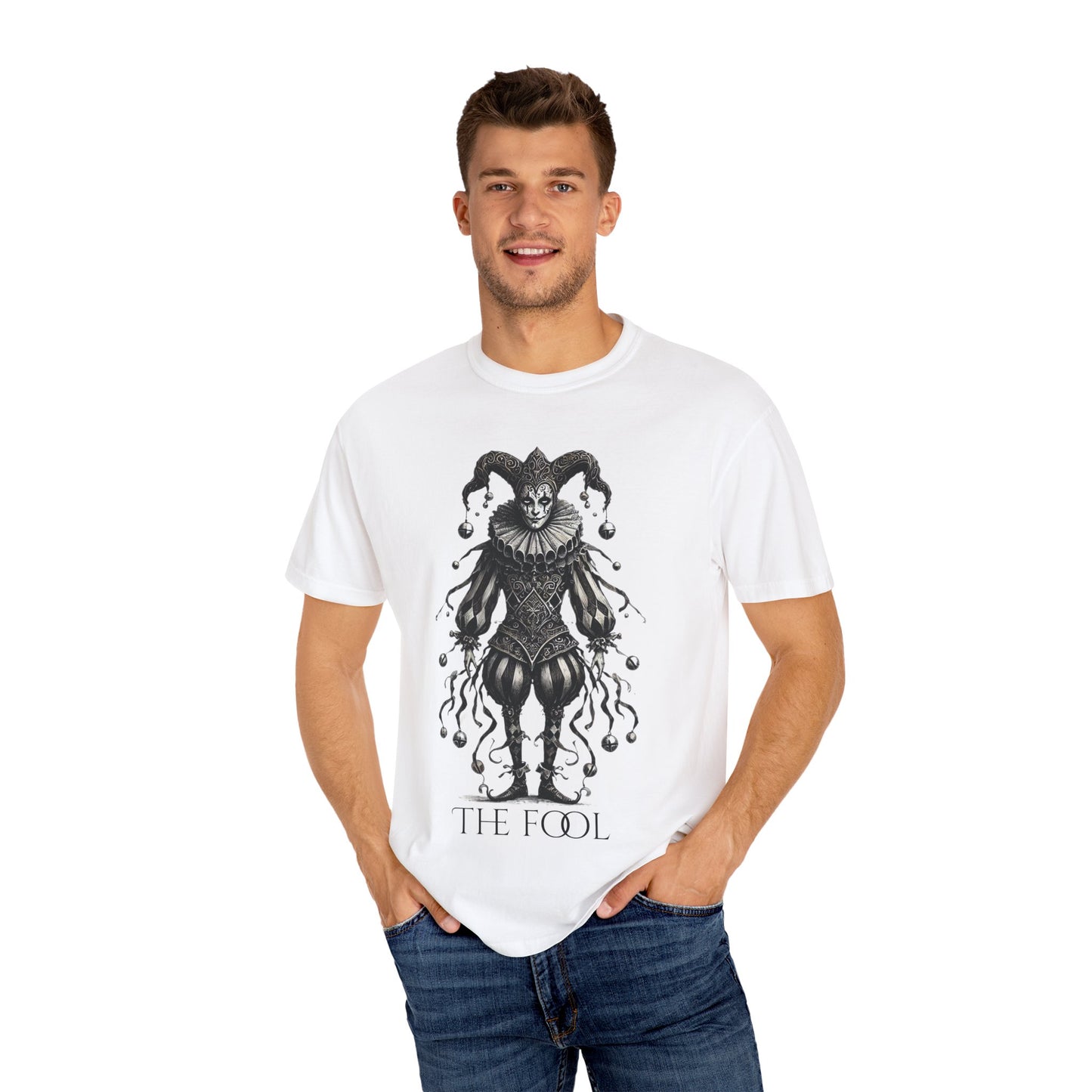 The Fool Unisex Garment-Dyed T-Shirt | Embrace New Beginnings