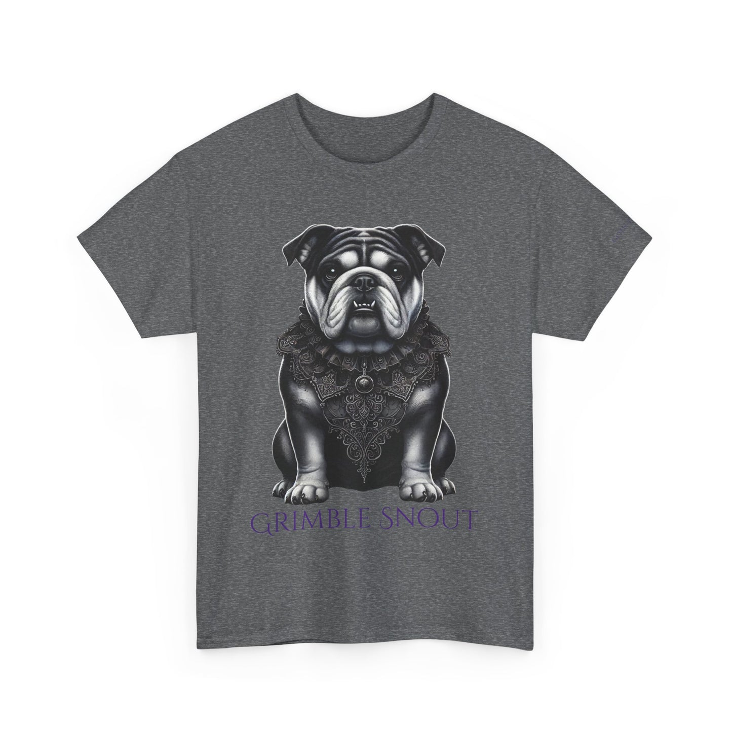 Grimble Snout Unisex Heavy Cotton Tee - Embrace the Barkness Dog Shirt