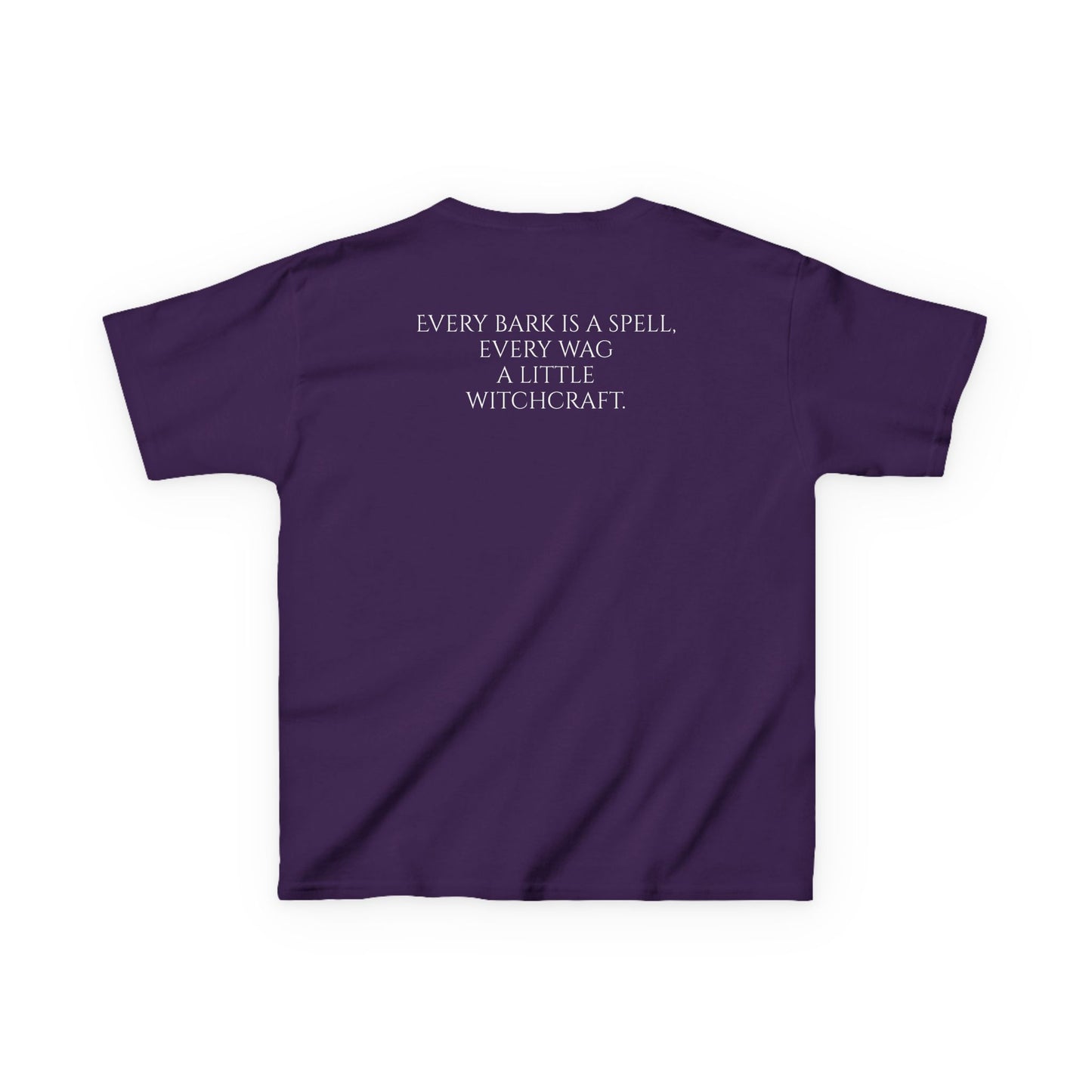 Morticia Raven Paws Tee - Every Bark is a Spell