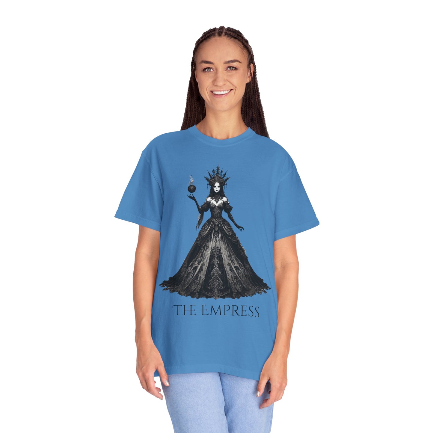The Empress T-Shirt - Unisex Garment-Dyed Tee for Growth and Abundance