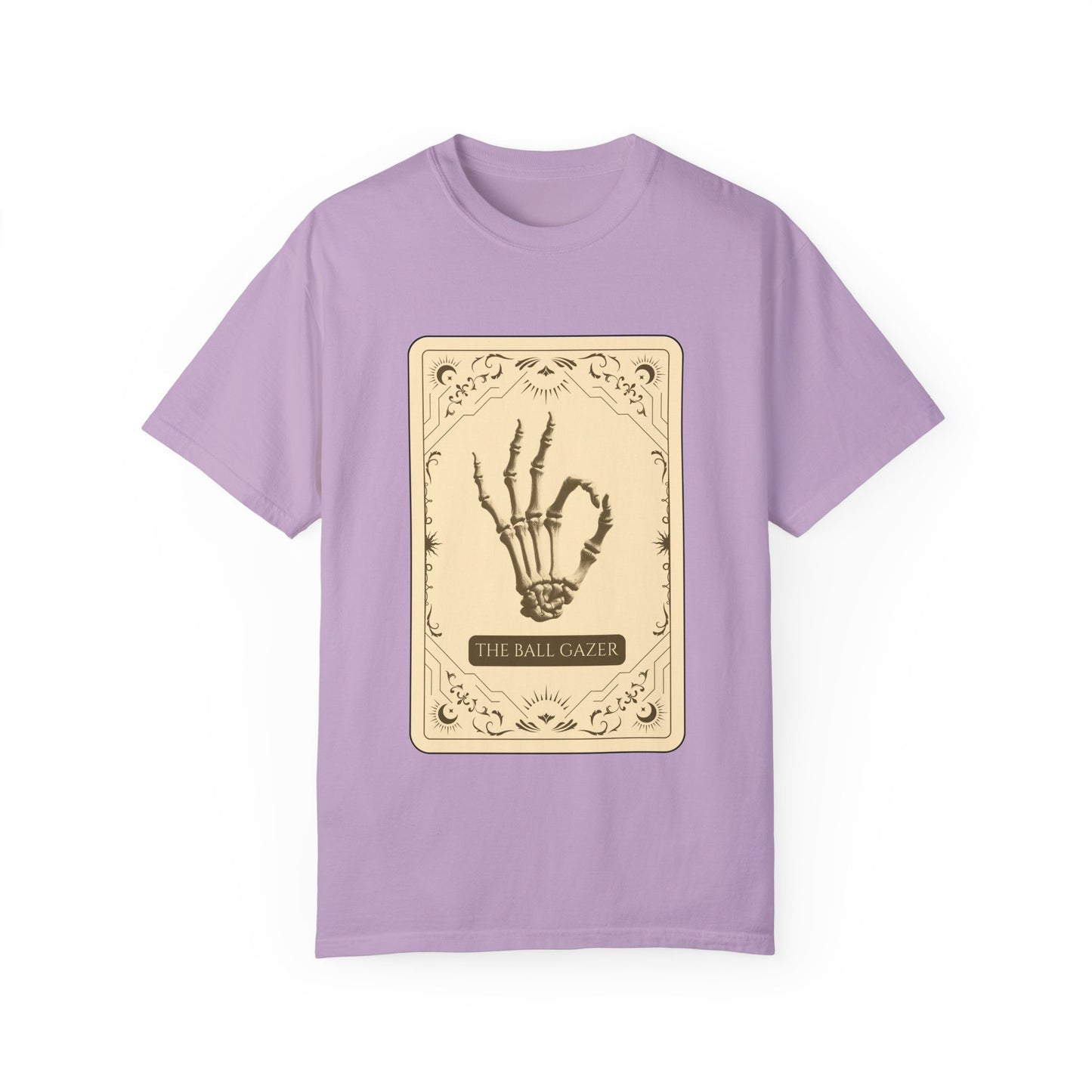The Ball Gazer Unisex Garment-Dyed T-Shirt - See It All, Know It All, Own It All.