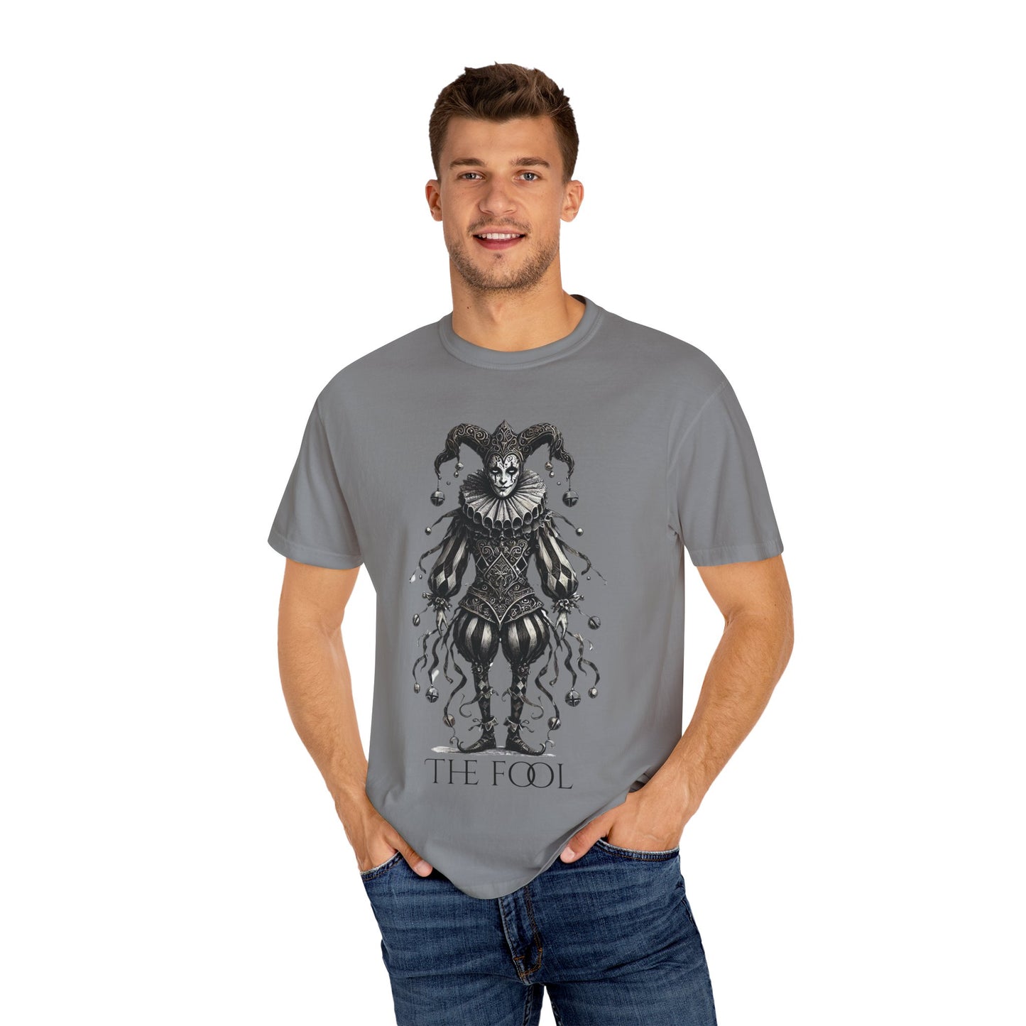 The Fool Unisex Garment-Dyed T-Shirt | Embrace New Beginnings