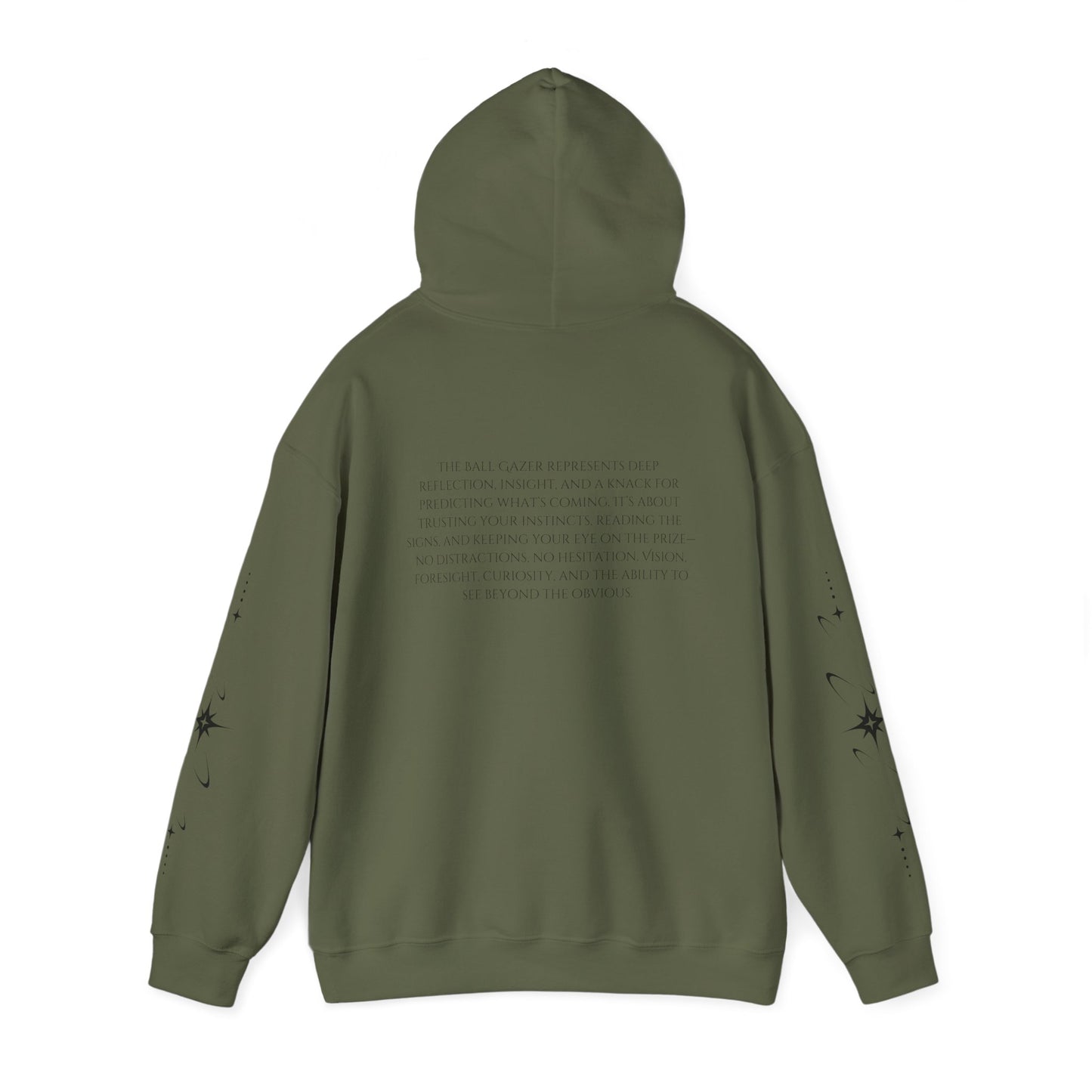The Ball Gazer Tarot Hoodie - Unisex Heavy Blend™ Sweatshirt