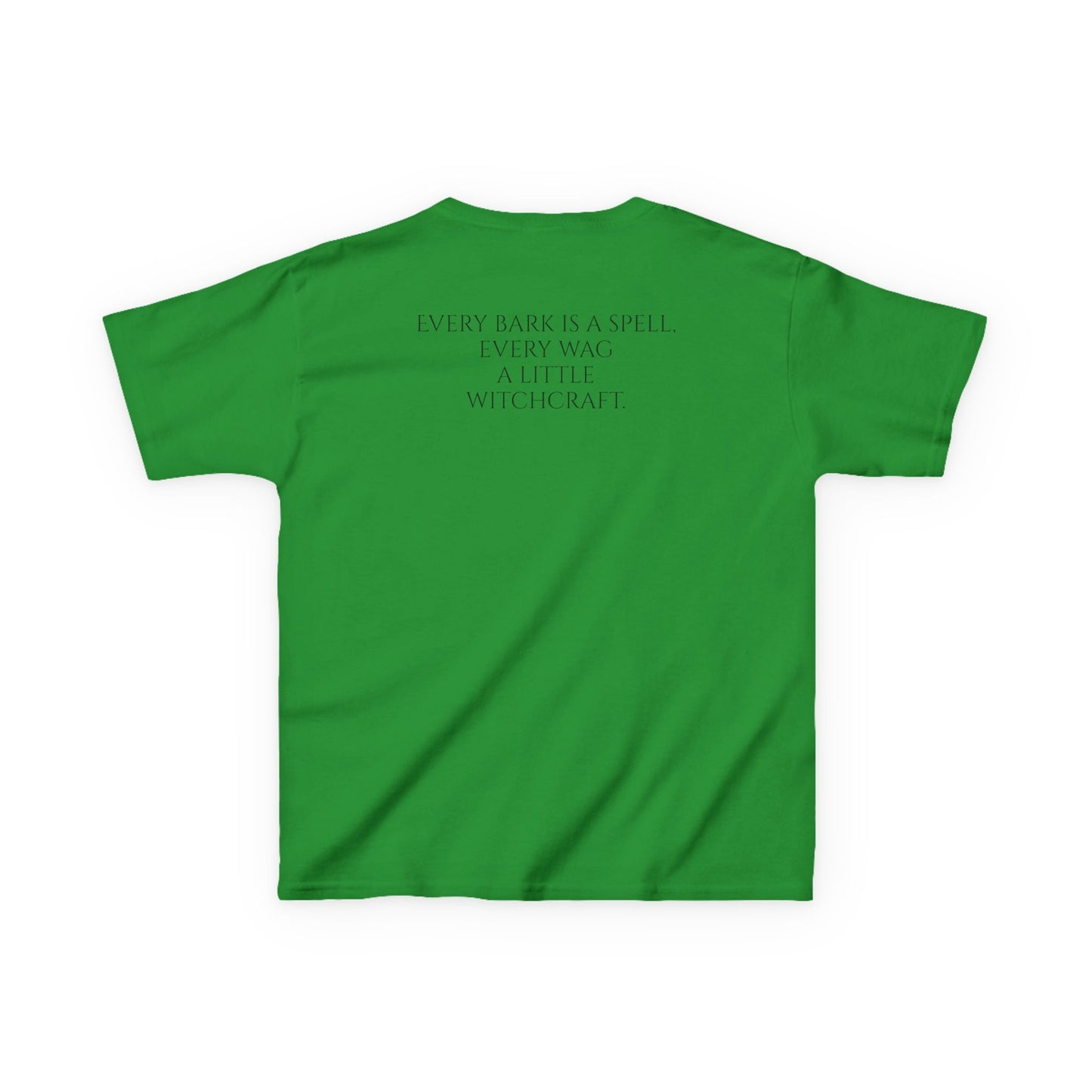 Morticia Raven Paws Tee - Every Bark is a Spell