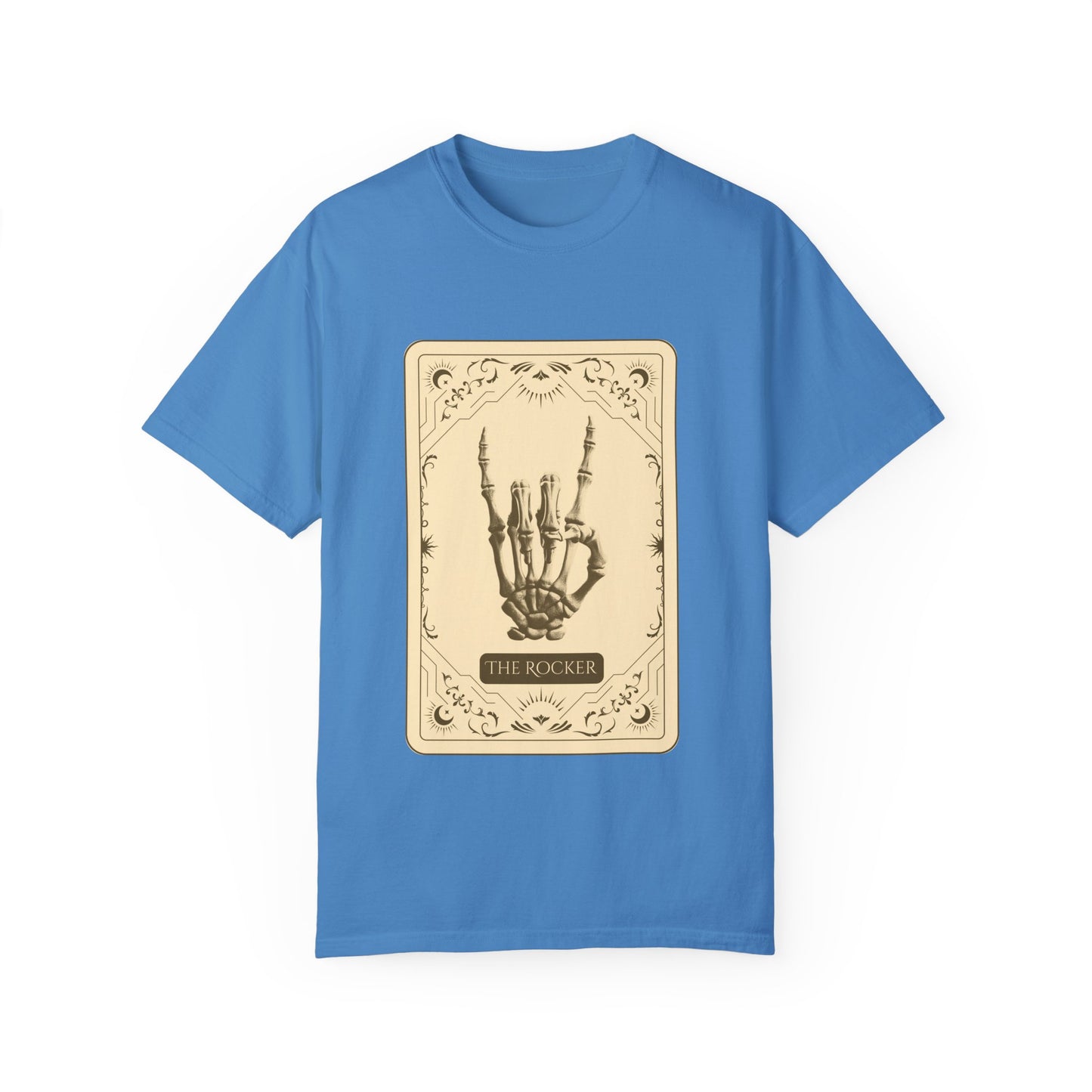 The Rocker Unisex Garment-Dyed T-Shirt - Unleash the Fire Within. Live Loud, Die Free.