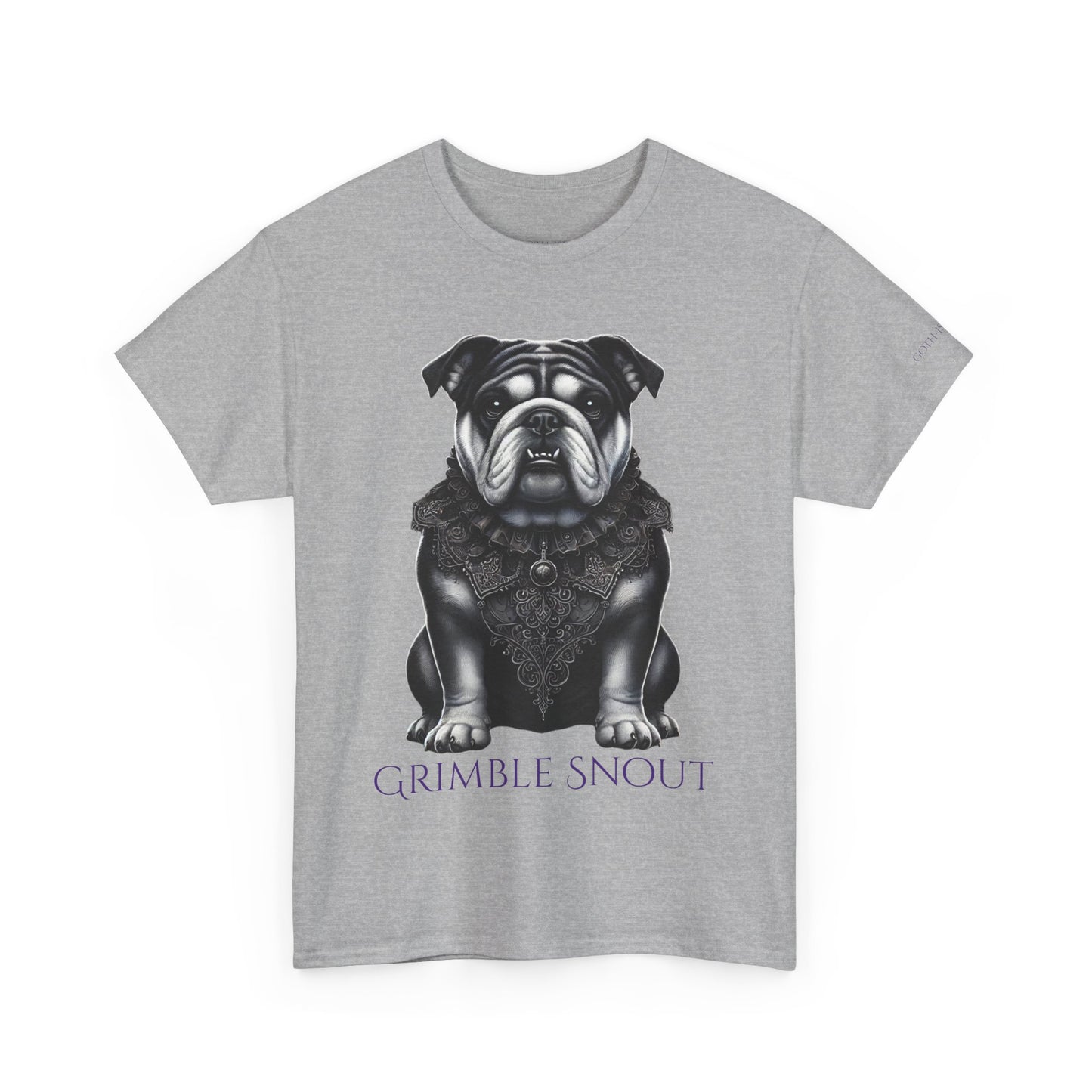 Grimble Snout Unisex Heavy Cotton Tee - Embrace the Barkness Dog Shirt