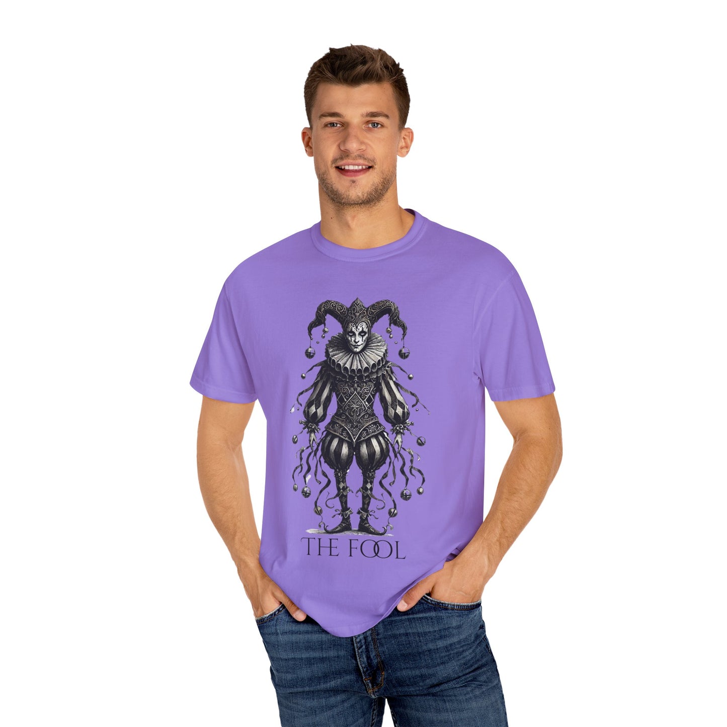 The Fool Unisex Garment-Dyed T-Shirt | Embrace New Beginnings