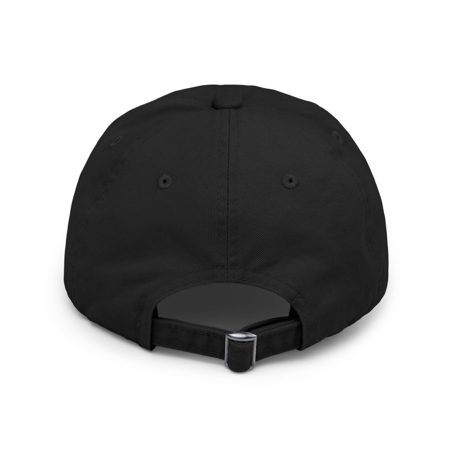 Vampire Skull Distressed Hat – Edgy Black for Rebel Spirits