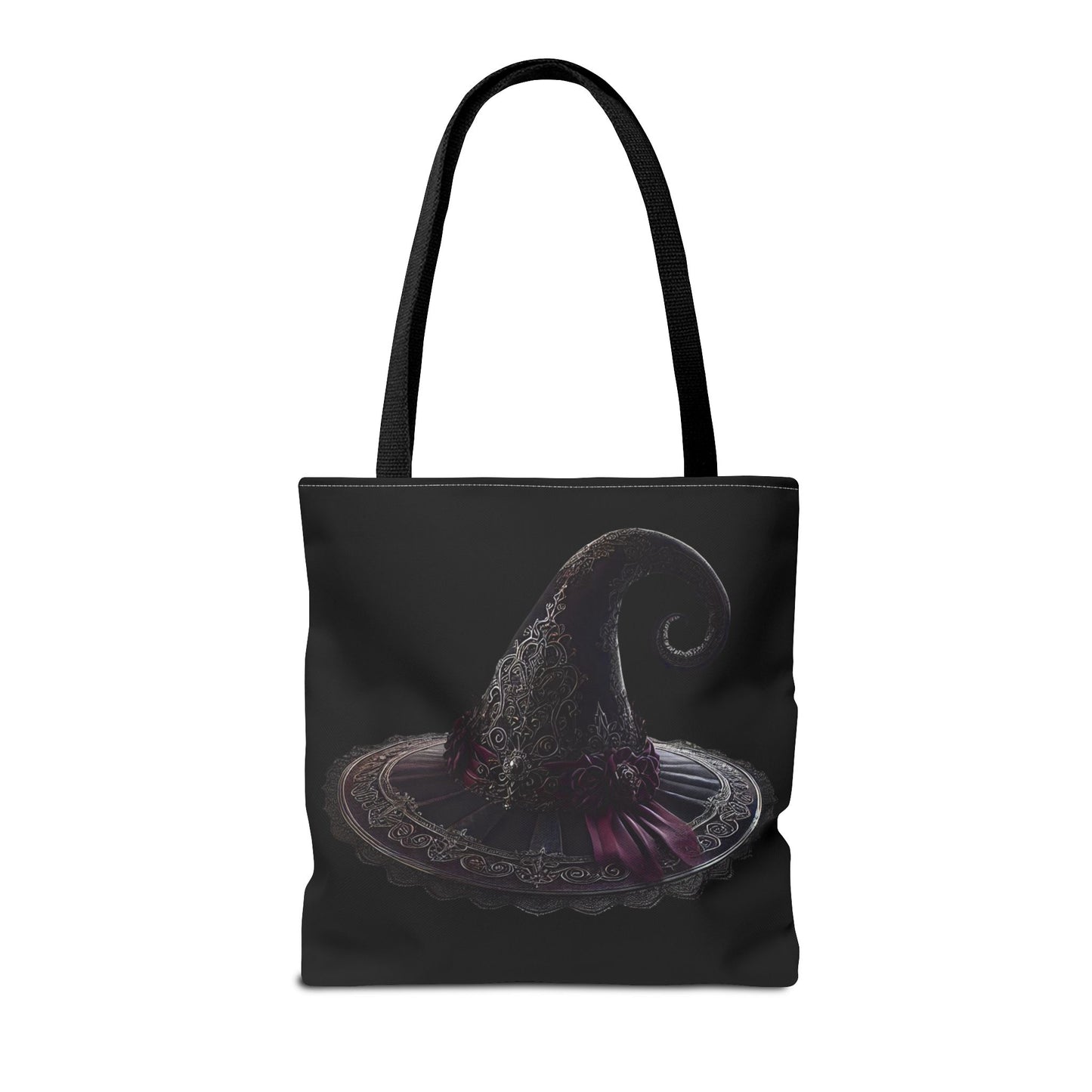 Witch Tote Bag - Witch's Cauldron & Hat Design