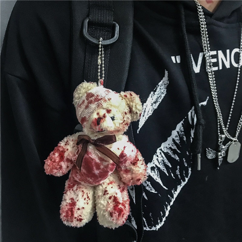 Injured Bear Plush Toy