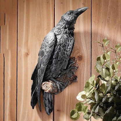 Raven Statue
