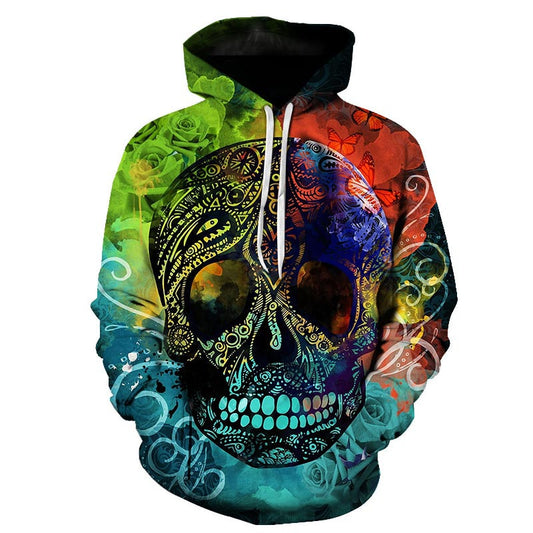 Rainbow Skull