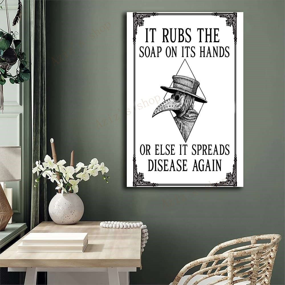 Plague Doctor Hand Wash