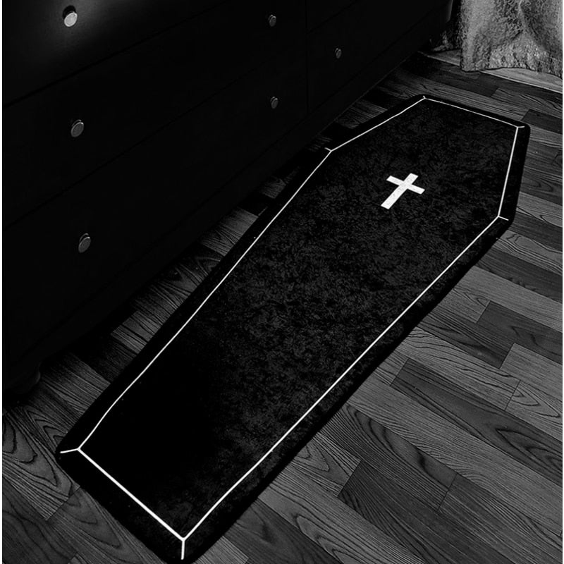 Vampire Coffin Rug