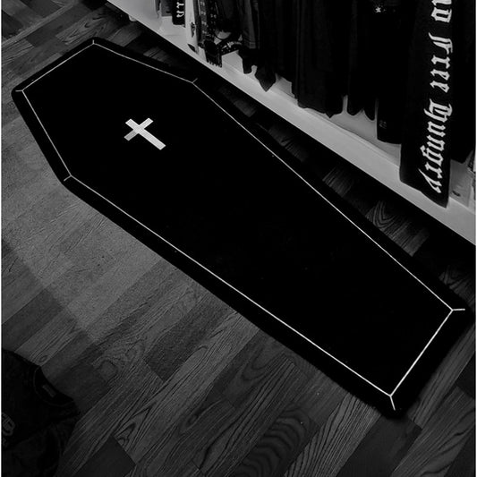 Vampire Coffin Rug